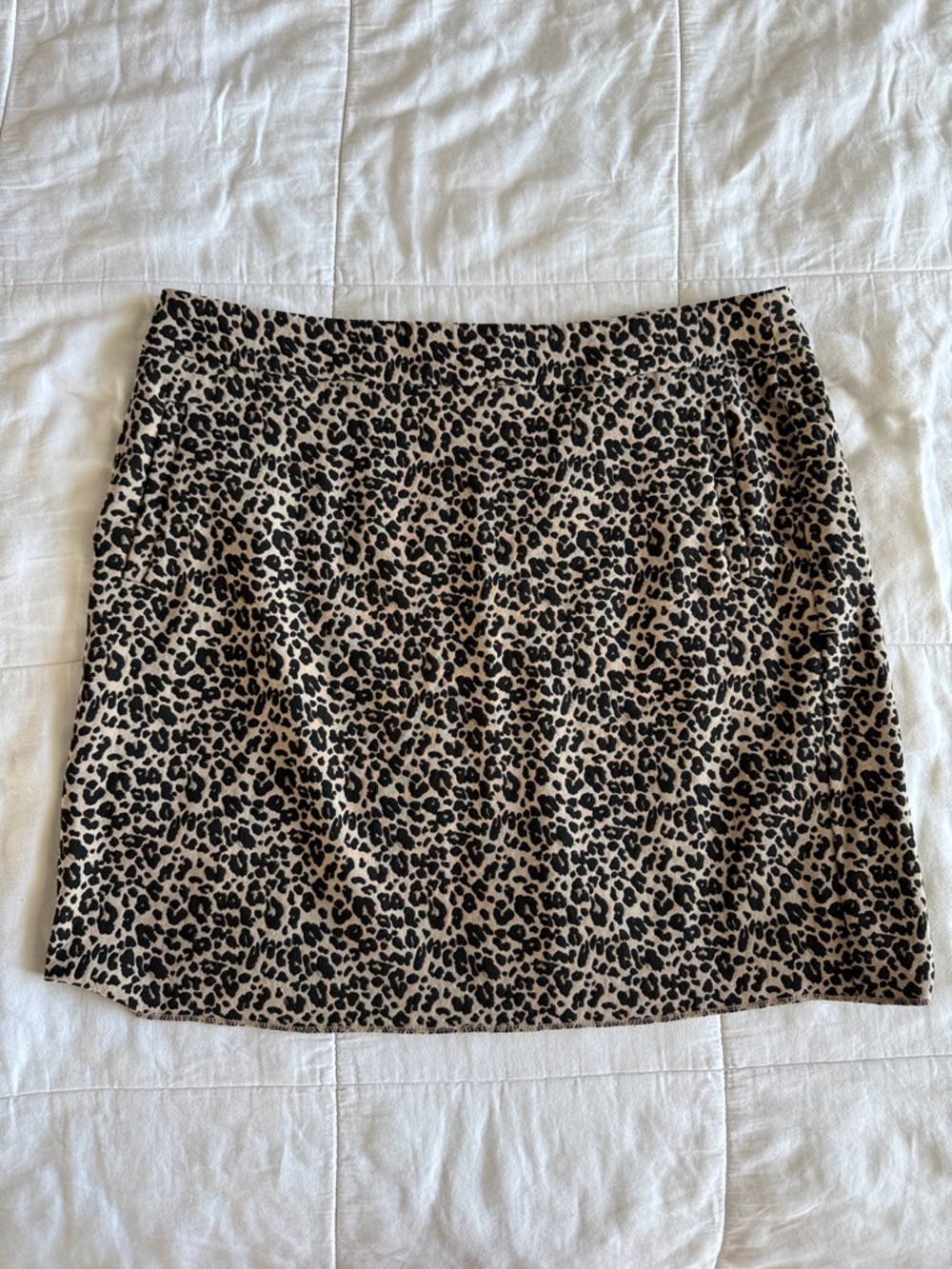 LOFT Leopard Print Skirt